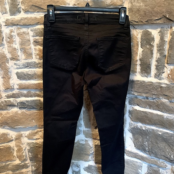 J Brand black mid rise Capri length skinny jeans size 25 - Picture 8 of 16
